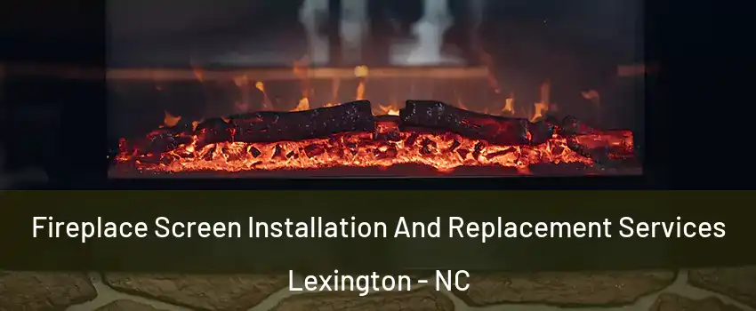 Fireplace Screen Installation And Replacement Services Lexington - NC
