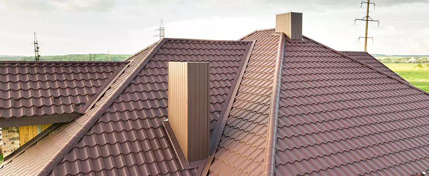 Residential Chimney Flashing Restoration in Lexington, NC