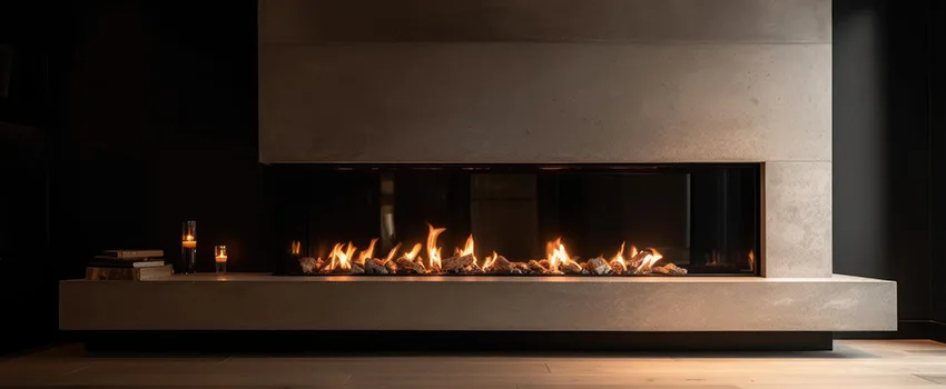 Gas Fireplace Ember Bed Design Services in Lexington, North Carolina