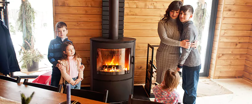 Morso Cast Iron Fireplace Insert Installation in Lexington, North Carolina