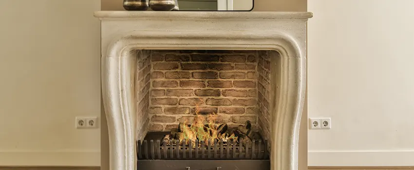Vintage-style Fireplace Redesign in Lexington, North Carolina