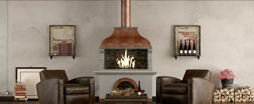 Thelin Hearth Products Providence Pellet Insert Fireplace Installation in Lexington, NC