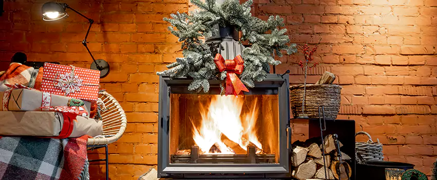 Travis Industries Linear Gas Fireplace Installation in Lexington, North Carolina