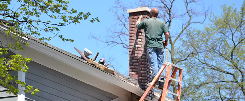 Vinyl and PVC Chimney Flashing Installation in Lexington, NC