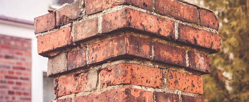 Cracked Chimney Bricks Repair Cost in Lexington, North Carolina