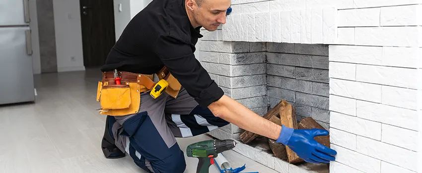 Fireplace Damaged Damper Frame Repair Services in Lexington, North Carolina