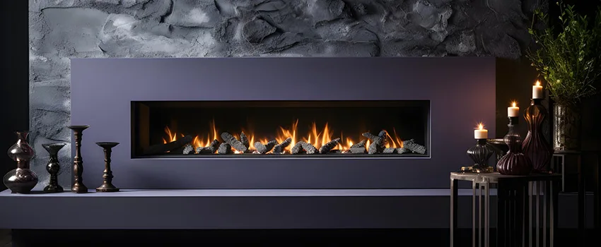 Ember Bed for Ventless Gas Fireplace in Lexington, NC