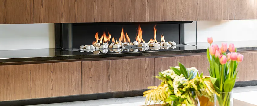 Double-height Fireplace Design Refurbishment in Lexington, North Carolina